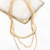 Elevating Status Necklace Gold