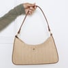 Josee Bag Natural Raffia Gold