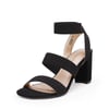 DREAM PAIRS Elastic Chunky Strap Sandals