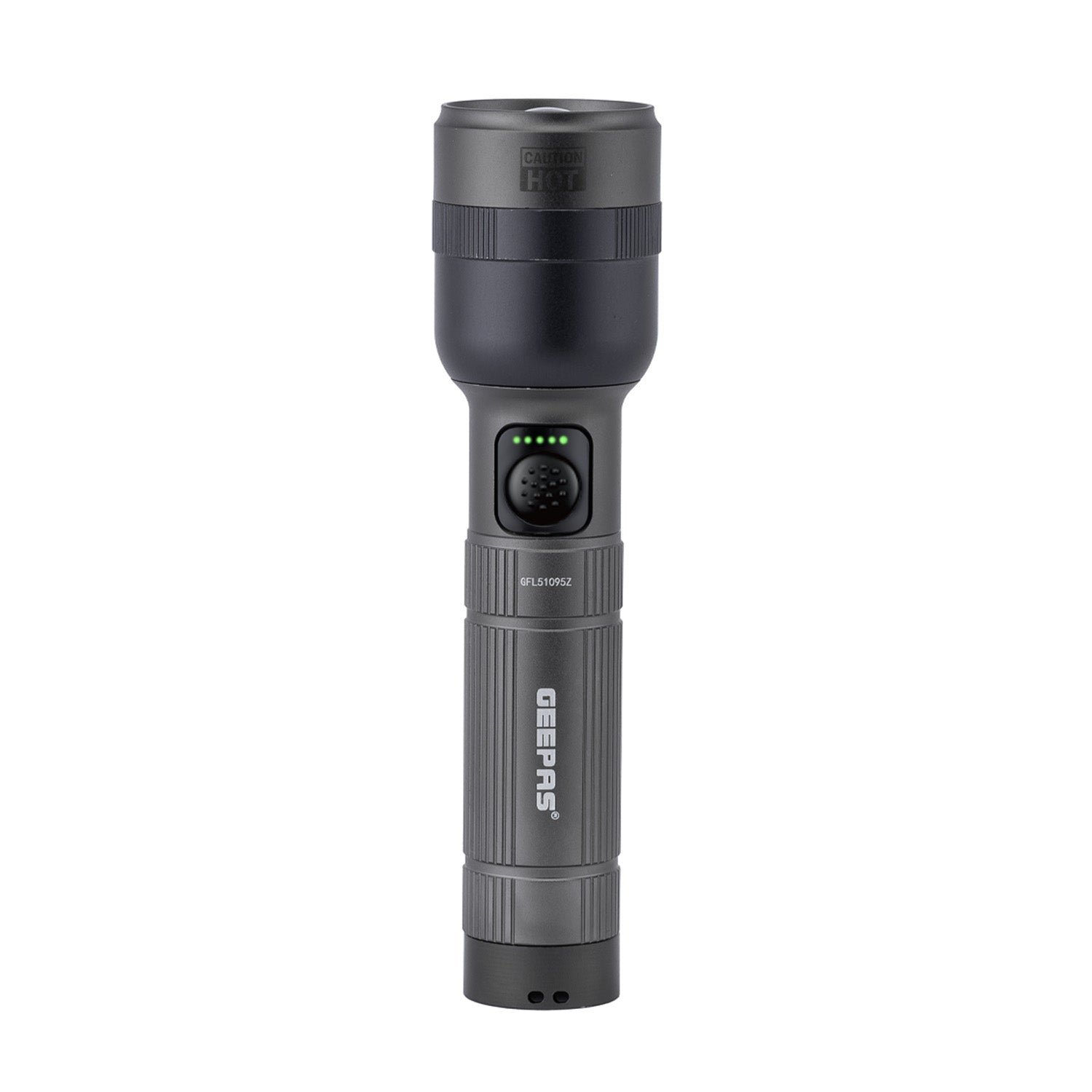 1500 Lumen Super-Bright Zoomable LED Flashlight With 4 Modes