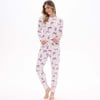 Women's Night Time Tigers Bamboo Pajama Set