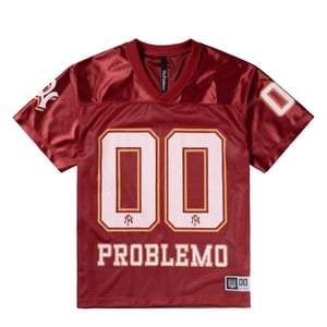No Problemo NP00 Sports Poly S/S Jersey Red