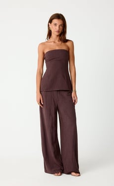 Sean Pants (Choc Stripe) - US 4