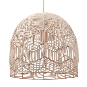 Beehive Rattan Pendant Light - stock