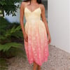New Bloom Midi Dress Yellow