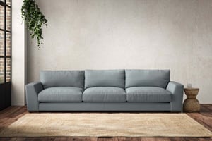 nkuku Guddu Sofa | Make To Order | Super Grand | Recycled Cotton Horizon