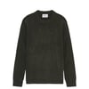 NN07 Danny Lightweight Knit Dark Army