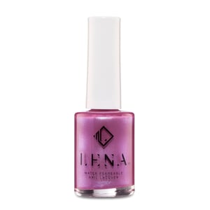 LENA Breathable & Water-Permeable Halal Nail Polish with Glitter - Glitter Lips - LE201