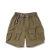 And Wander Multi Pocket Short Pants Khaki