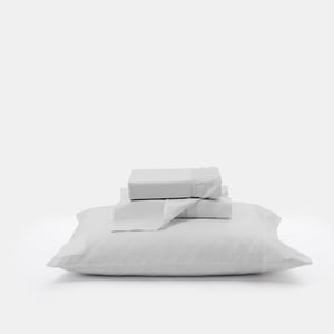Signature Sheet Set Twin XL Calacatta Gray Grand Hotel Percale , Luxury Organic Bedding and Sheet Sets , PROSSIONI
