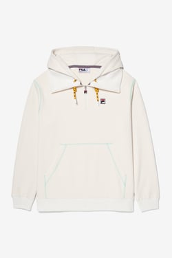 Half Zip High Neck Unisex Hoodie - XXL