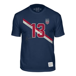 Men's Retro Brand USWNT Vintage Morgan Navy Tee / 2X