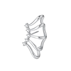 Wrap Wing Earring Sterling Silver