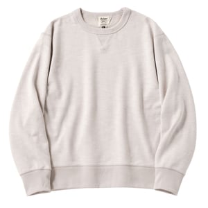 Jackman GG Sweat Crewneck Rosin White