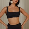 Perfect Piece Crop Top Black