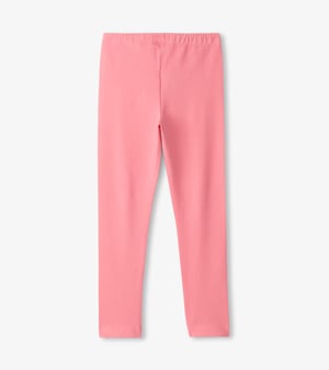 Girls Soft Pink Leggings