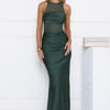Captivating Smile Maxi Dress Green