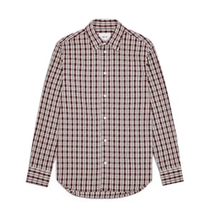 NN07 Colby Mouline Shirt Wine Check