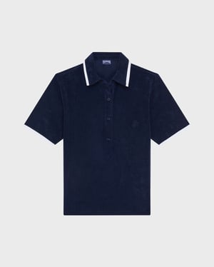 Vilebrequin - Women Terry Polo Solid - Polo - Lizea - Blue - Size XL