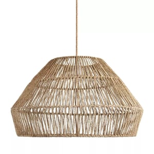 Belle Rattan Pendant Light
