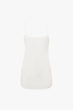 Victoria Beckham Cami Top In Ivory - 16 - Womens