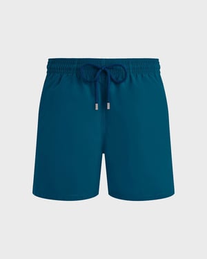 Vilebrequin - Men Swim Shorts Solid - Swimwear - Moorea - Blue - Size XXXL