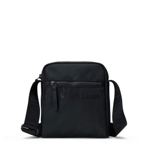 Polo Ralph Lauren Tonal Logo Crossbody Bag Black