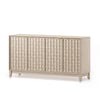 COLAMY Sideboard Cabinet with Storage - Oak