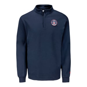 Unisex USWNT New Era Mock Neck 1/4 Zip / 2X