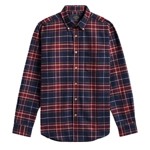 Portuguese Flannel Station Shirt Blue / Red
