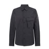 Belstaff Scale Shirt Black / Tornado Grey