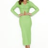 Be Sleek Midi Skirt Green