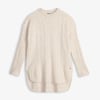 Cable Knit Tunic - Oatmeal Heather