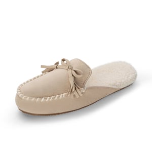 DREAM PAIRS Bowknot Fuzzy Cozy Slippers