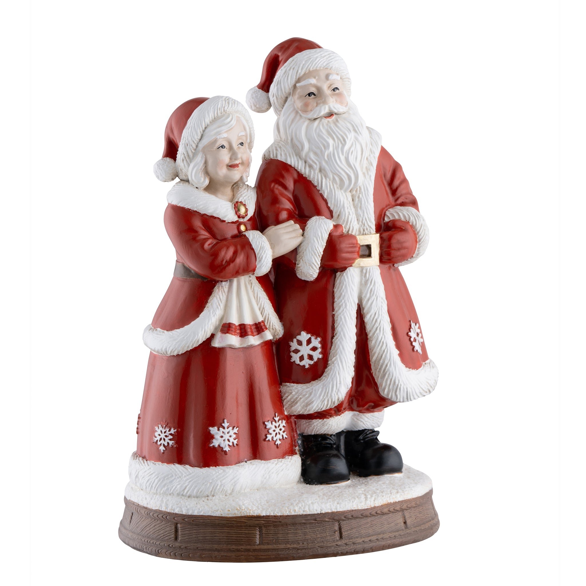 Aynsley Mr & Mrs Claus Figurine