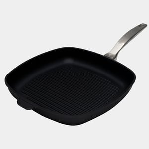 CXD DOU Ceramic Nonstick Square Grill Pan - 11" x 11" (28 cm x 28 cm)