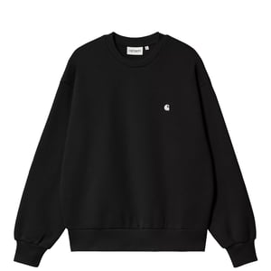 Carhartt WIP Womens Casey Sweatshirt Black / Silver