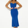 We're Together Midi Dress Blue
