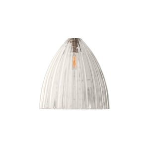 Regular Scallop in clear glass