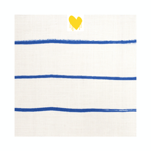 Mr. Sharpie Indigo Fabric