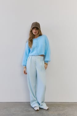 Power Dressing Tailored Pants Blue