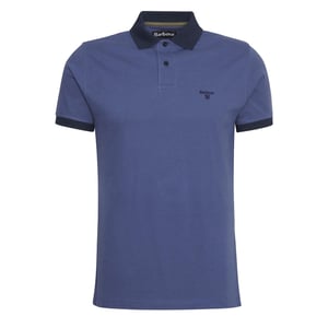 Barbour Lynmouth Tipped Tailored Fit Polo Shirt Oceana