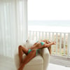 HELLO MOLLY Sweet Candyland Swim Top Mint
