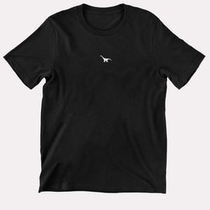 Tiny Embroidered Dinosaur Kids T-Shirt (Unisex)