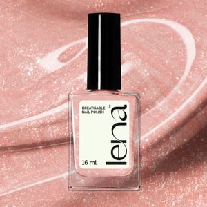 LENA Breathable & Water-Permeable Halal Holographic Nail Polish - Holographic Hun - LE251