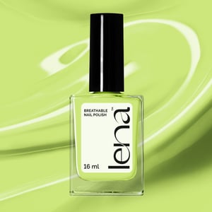 LENA Breathable & Water-Permeable Halal Nail Polish - Pray, Slay, Matcha - LE331