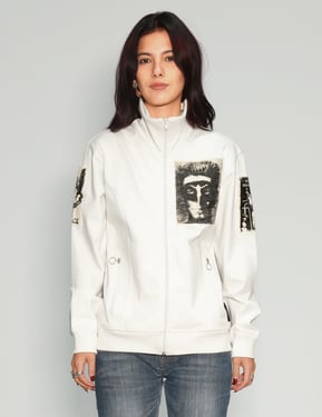 Patched Track Jacket