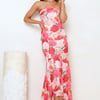 Hello Pretty Things Strapless Maxi Dress Pink
