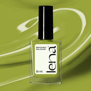 LENA Breathable & Water-Permeable Halal Nail Polish -  Mint Me at the Mall - LE333