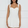 Chic Escapes Romper White